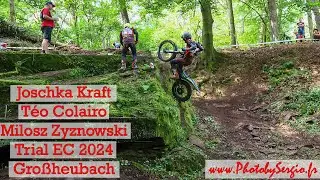 J. Kraft, T. Colairo, M. Zyznowski - Trial EC 2024 à Großheubach