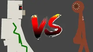 Iron Golem vs The Figure (Roblox Doors)