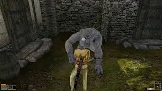 Тест ледяного тролля порт из Skyrim