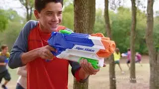 NERF SuperSoaker - Floodinator Water Blaster - Demo Video