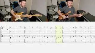 Greensleeves para dúo de guitarra - Partitura y Tabs