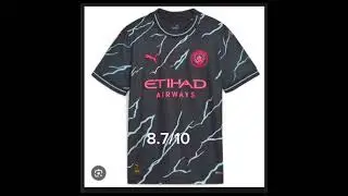 Rating Man City shirts par 6