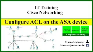 Configure ACL on the ASA device | Networks and Security | ASA Tutorial Part 05