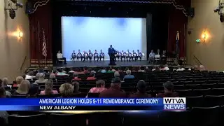 9/11 memorial ceremony put together in New Albany
