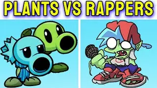 Friday Night Funkin' VS Plants vs. Rappers — Frostbite (FNF Roblox Zombie bf mod)