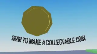 How to make a Collectable Coin! Roblox Studio