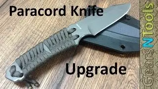 DIY Upgrade Bear Grylls Gerber Paracord Knife
