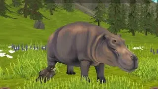 выполняем квест на мишках в саванне озер ненасытный крокодил в wild craft