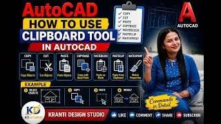 HOW TO USE CLIPBOARD TOOLS IN AUTOCAD
