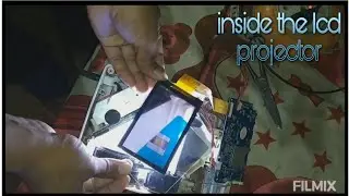 what's inside a 🎞️📽️ lcd projector  All Parts Teardown
