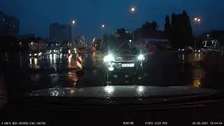 Черный Range Rover прилетел в лоб  АХ0619ЕК (АХ 0619 ЕК)
