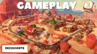 A la quête des étoiles au Far West sur Super Mario Party Jamboree