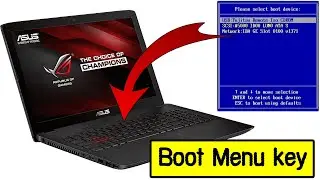 How to Boot from a USB Flash Drive in Asus Laptop & Notebook?