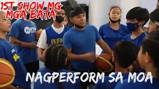 NAGPERFORM ANG MGA YOUNG GUNS SA MALL OF ASIA - 1ST TIME NILA