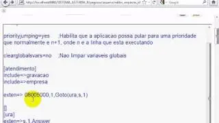 Configuração de uma URA no asterisk - parte 3