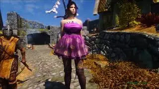 Puff Mini Dress (work continues)