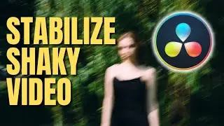 How To Smooth Shaky Video In Davinci Resolve