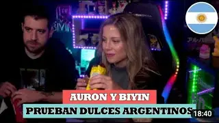AURON y BIYIN prueban dulces típicos de  ARGENTINA (Completo)