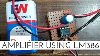 Audio Amplifier | simple audio amplifier using LM386  Loud | Cheap