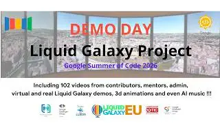 DEMO DAY at the Liquid Galaxy Project for Google Summer of Code 2026, 10 AI & Flutter based GEO apps