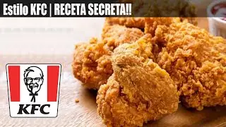 ¡La Receta Secreta de KFC! POLLO  Crujiente en Minutos