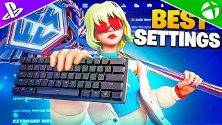 NEW Best Keyboard *SETTINGS* + Sensitivity In Chapter 5 Season 4 (Fortnite Tutorial)