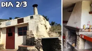 Dormimos en la FRONTERA entre  DOS PAISES en un REFUGIO!