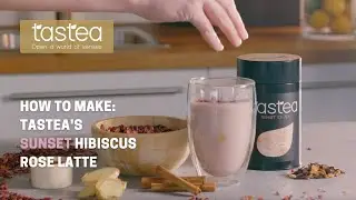 Latte recept: Hibiscus Rose Latte