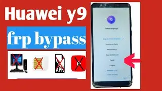 huawei y9 2019 frp bypass||Huawei y9 flash frp bypass