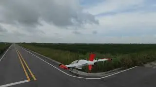UAM VTOL 1/5 Scale Prototype Transition Flight