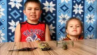 Собираем конструктор военная техника