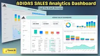Amazing ADIDAS Sales Insights Dashboard In Power BI for Beginners | End to End Project Tutorial 2025