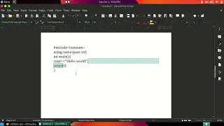 Let's Start with C++ your first code 