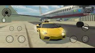 🇮🇳INDIAN YELLOW FERRARI LEMBORGINI CAR GAME PLAYING VIDEO || SIMULATOR ANDRIODGAMES#farrari#ferrari