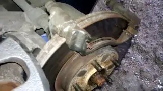 Toyota Avensis 2008 Front Brake Pads Replacement