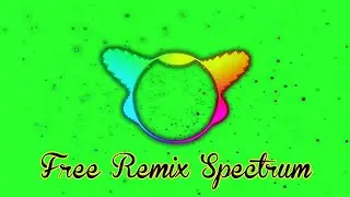 Audio Remix Specturm Green Screen Effects || Audio Spectrum Template.
