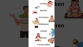 Mein Tag.Abends liest Jamal.-1Lektion #deutsch #deutscha1 #lernen #lesson #lerne #germanlevela1