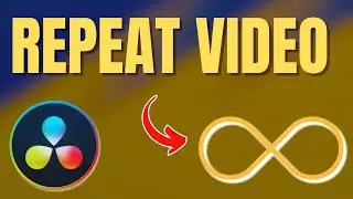 How To Make Video Play On Repeat In Davinci Resolve - Loop Video In Davinci Resolve