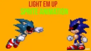 ~ Light em Up ~ | Sark VS Exetior and Negagen | [Sprite Animation]