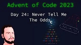 Advent of Code 2023 Python - Day 24: Never Tell Me The Odds