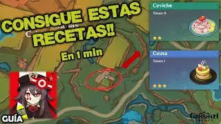 RECETAS DE CEVICHE Y CAUSA | Guía de exploración | Genshin Impact