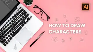 How to draw characters in Illustrator