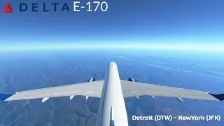 Detroit to NewYork E-170 [INFINITE FLIGHT]