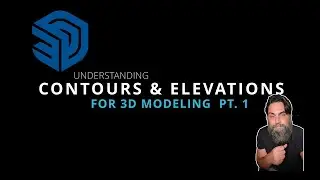 SketchUp For Landscape Design -  Contours and Elevations Pt. 1