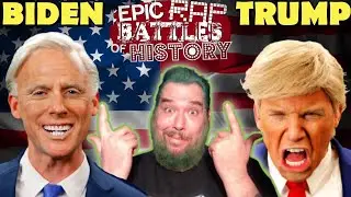 History Teacher Reacts to Donald Trump vs Joe Biden Epic Rap Battles Of History | ERBeast Breakdown