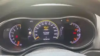 Jeep: How to clear oil change required