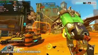 AMD Ryzen 7 6800HS  \ Radeon 680M iGPU \ Overwatch @1080p high preset