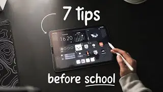 7 habits & tips before school | back to school