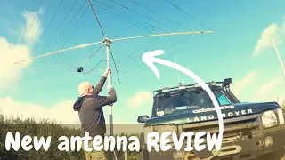 First trip out with a portable Cobweb antenna