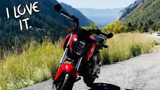 Short Canyon Cruise on my Honda Grom